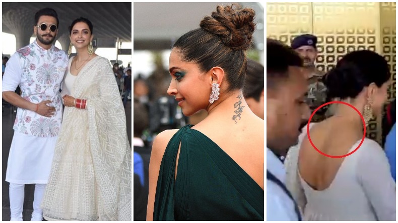 Did Deepika hurt her neck or hiding 'RK' Tattoo | NewsTrack English 1