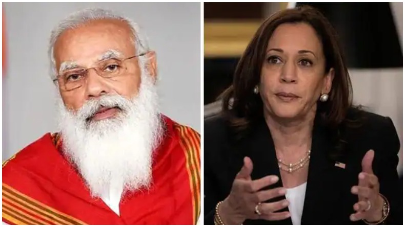 PM Modi talk Kamala Harris about Vaccine : पीएम मोदी ने की अमेरिकी उपराष्ट्रपति कमला हैरिस से बात, वैक्सीन को लेकर हुई चर्चा