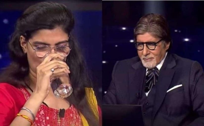 KBC 13 : नेत्रहीन कंटेस्टेंट से इम्प्रेस हुए Big B, पूछा एक करोड़ का सवाल