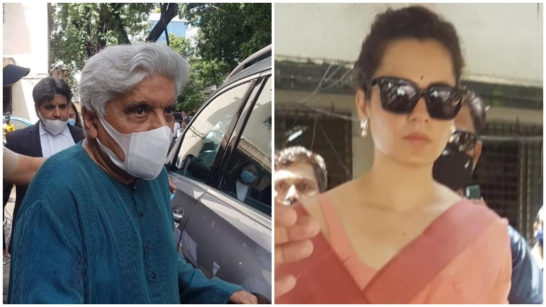 Kangana Ranaut Vs Javed Akhtar : जावेद अख्तर मानहानि मामले में कोर्ट में पेश हुईं कंगना, किया काउंटर केस