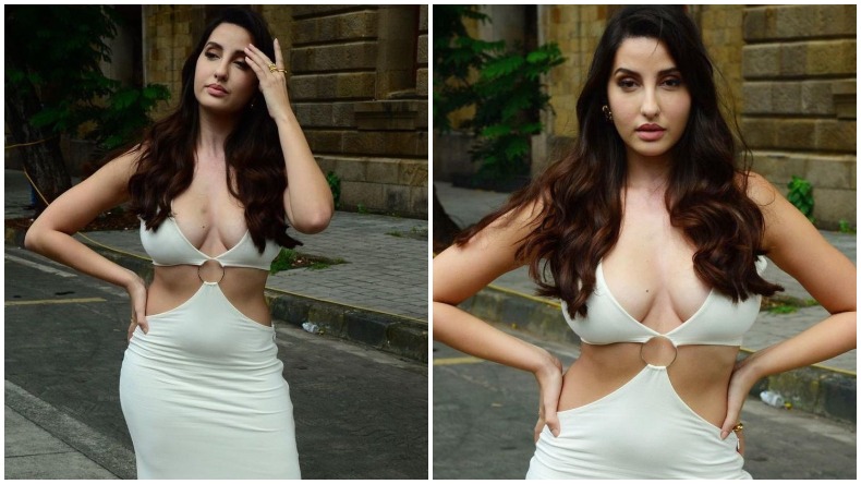 Nora Fatehi glamorous look : नोरा के सिज़लिंग अंदाज़ ने धड़काया फैंस का दिल, तस्वीरें हुईं वायरल