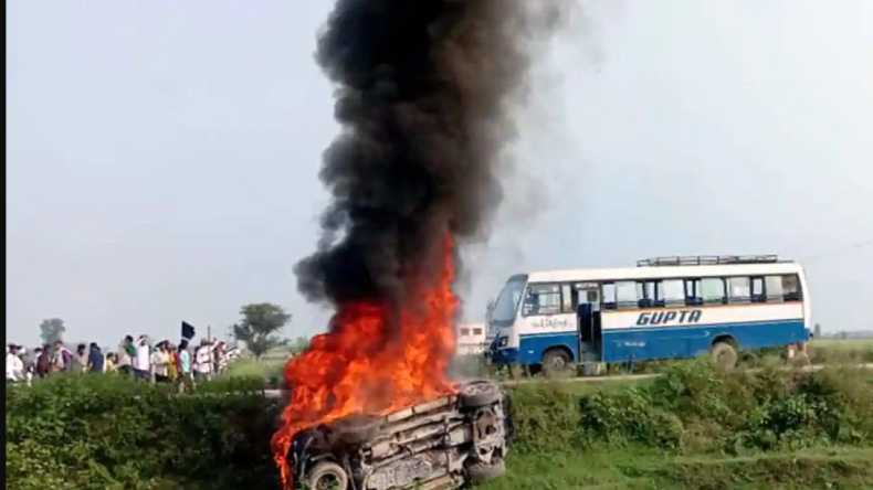 Lakhimpur Kheri violence: हिंसक झड़प में आठ लोगों की मौत के बाद किसान आज धरना देंगे