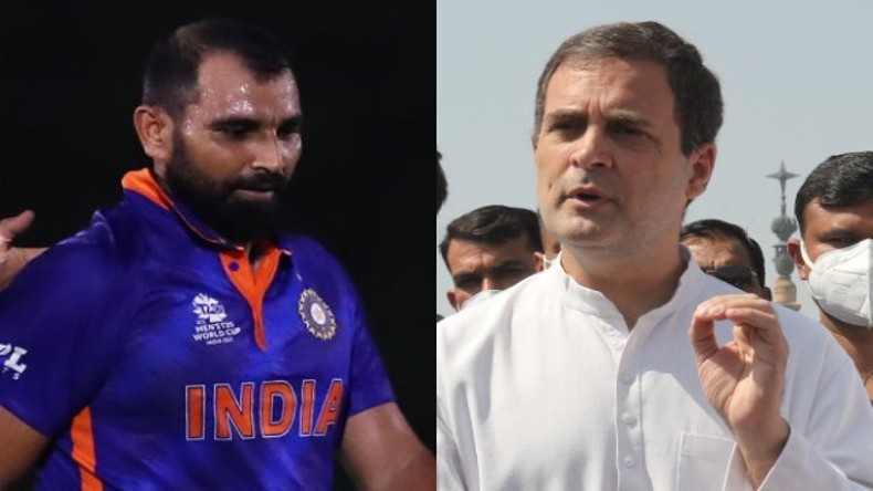 Rahul Gandhi on Mohammad Shami : सोशल मीडिया ट्रोल्स द्वारा भारतीय तेज गेंदबाज मोहम्मद शमी को निशाना बनाने पर राहुल गांधी समेत कई दिग्गज उतरे समर्थन में