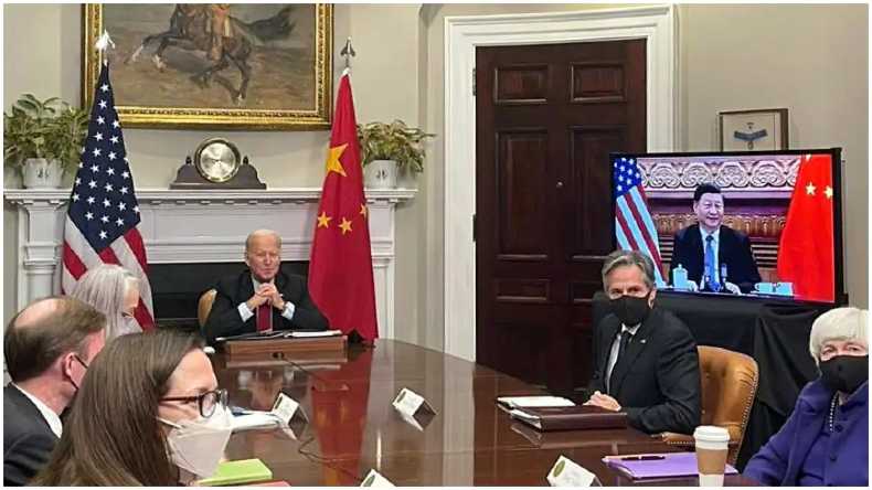 Joe Biden-Xi Jinping meet: ताइवान को लेकर चीन ने अमेरिका को दी ‘आग से न खेलने’ की चेतावनी