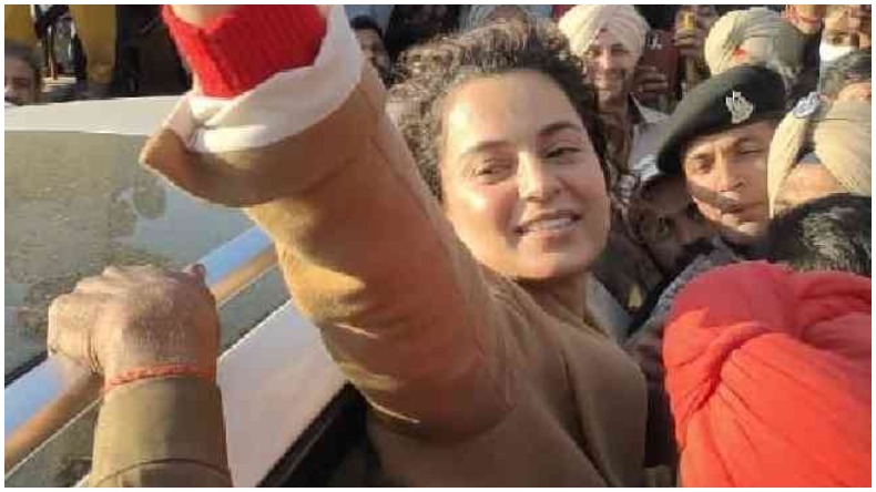 Kangana Ranaut: पंजाब में किसानों से घिरी कंगना रनौत, मांगी माफ़ी