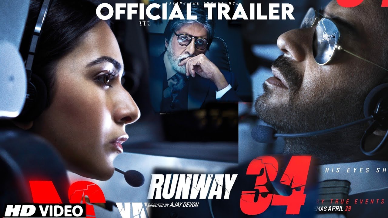 Ranway. Ajay Devgn Runway 34. Ajay Devgan Runway 34. Runway 34. Runway 34 Audio Trailer.