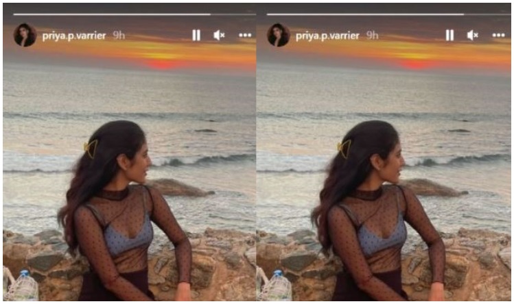 Priya Prakash Viral Look: आंखों से इशारा करने वाली प्रिया प्रकाश की बोल्ड लुक हुई वायरल, ट्रांसपेरेंट ड्रेस में कहर बरसाया।