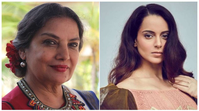 Shabana Aazmi On Kangana Ranaut : कंगना के बुर्के वाले बयान पर शबाना आज़मी ने दिया जवाब, बोली भारत एक…