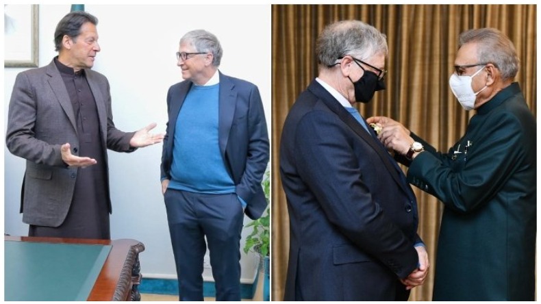 Bill Gates Pakistan Visit : पहली बार पाकिस्तान की ज़मीन पर पहुंचे बिल गेट्स, पीएम इमरान खान के साथ किया लंच