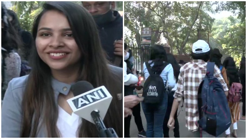 Delhi University Reopen: राजधानी में आज से खुल गए कॉलेज, उत्साहित दिखे स्टूडेंट्स