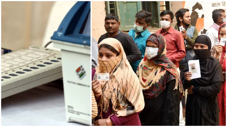 Lakhimpur Voting Update: अराजकतत्वों ने EVM में डाला फेवीक्विक, डेढ़ घंटे बाधित रही वोटिंग