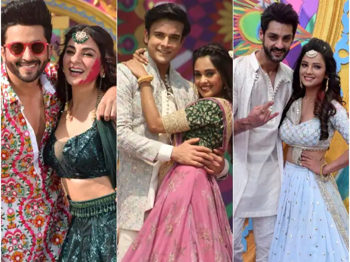 Kumkum Bhagya Holi Special : कुमकुम भाग्य के सेट पर सितारों पर चढ़ा होली का रंग, हर कोई झूमा डांस और मस्ती में