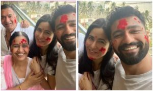 Katrina Kaif And Vicky Kaushal : कटरीना कैफ और विक्की कौशल ने शेयर की इंस्टाग्राम पर तस्वीरें, कपल की पहली होली