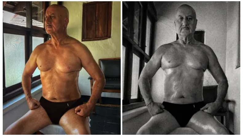 Anupam Kher Transformation : 67 वर्षीय अनुपम की फिटनेस से फैंस हुए ढ़ेर, बोले- माचो मैन