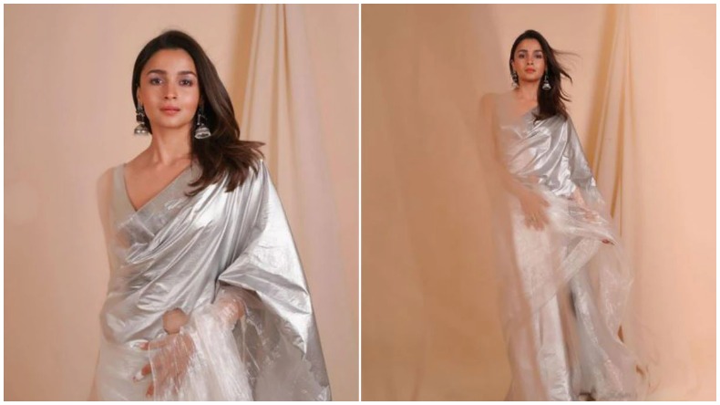 Alia Bhatt Saree : पॉलीथिन जैसी साड़ी पहन कर जब दिखीं आलिया, तो फैंस बोले आखिर क्या मजबूरी थी?