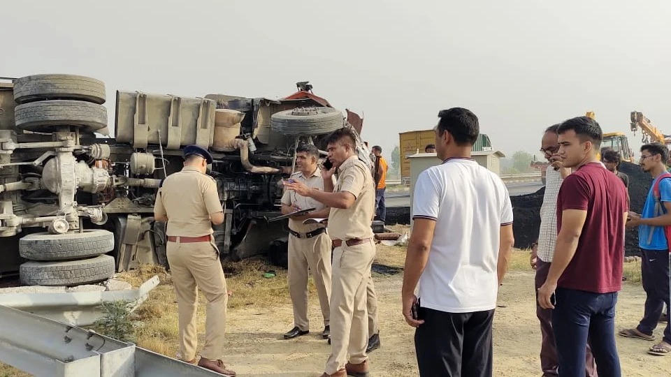 Haryana KMP accident