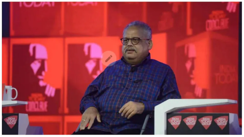 Rakesh Jhunjhunwala Video : 'कजरा रे कजरा रे…' पर दुपट्टा लेकर थिरकने लगे थे झुनझुनवाला