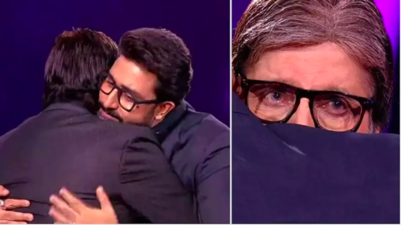 नेशनल टीवी पर अभिषेक ने ऐसा क्या कहा? फूट-फूटकर रोने लगे Amitabh bachchan