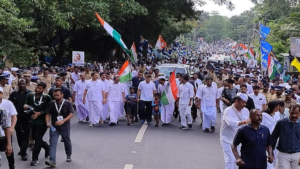 Bharat Jodo Yatra: आज हिंगोली से शुरू हुई राहुल गांधी की भारत जोड़ो यात्रा, नेताओं और कार्यकर्ताओं का उमड़ा हुजूम