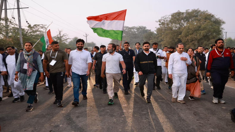 राजस्थान: बूंदी जिले के बलदेवपुर से शुरू हुई राहुल गांधी की भारत जोड़ो यात्रा