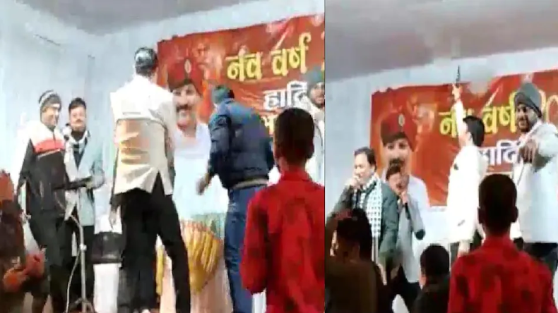 मैं हूं Don गाने पर MLA का डांस फिर चला दी गोली, देखें Video