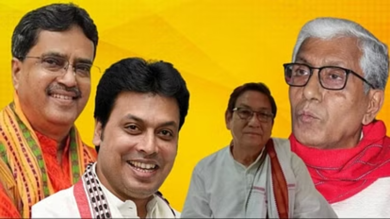 Tripura Election : अमीर और दागी प्रत्याशियों  के बीच होगी टक्कर