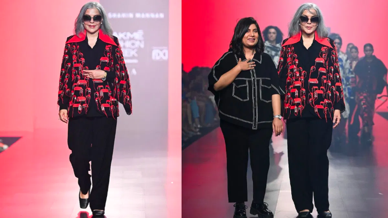 Lakme Fashion Week में दिखा दिग्गज अदाकारा ज़ीनत अमान का जलवा, अभिनेता का वीडियो वायरल