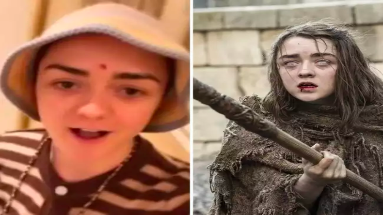 Maisie Williams: भारत आईं गेम्स ऑफ थ्रोन की मैसी विलियम्स, वीडियो साझा कर जाहिर की खुशी