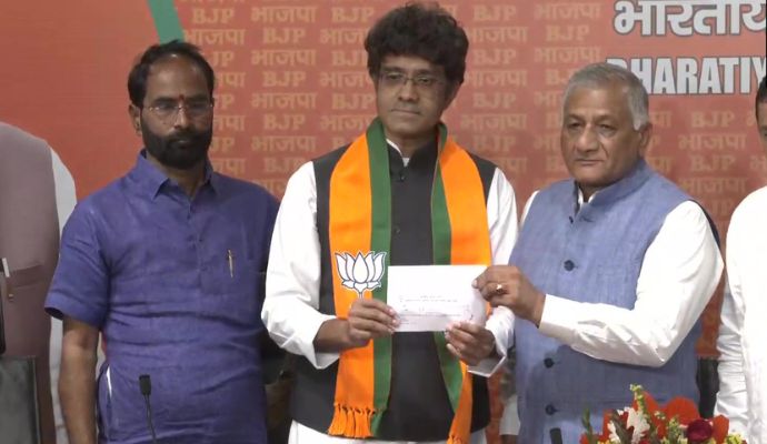 BJP: भारत के पहले गवर्नर जनरल राजगोपालचारी के परपोते भाजपा में हुए शामिल