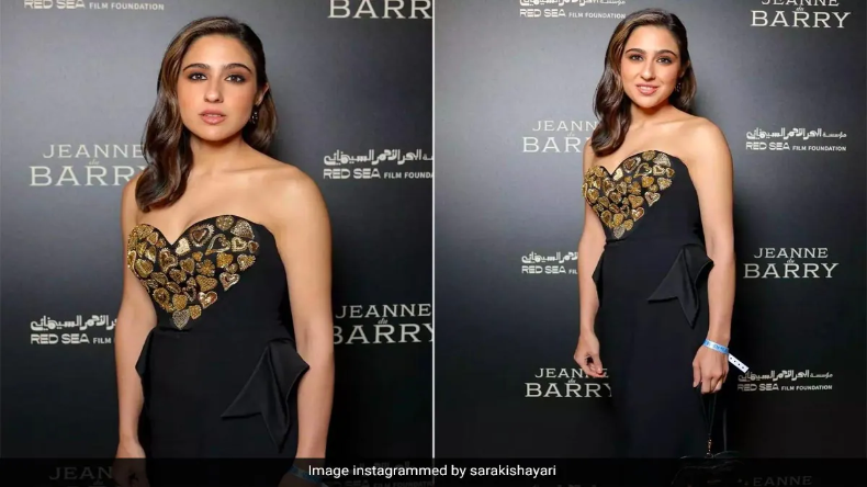 Cannes में Sara ali khan ने किये डेब्यू, रेड कार्पेट पर फर्स्ट लुक से फैंस हुए निराश