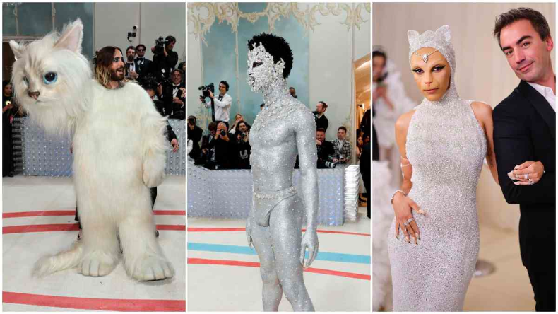 Met Gala 2023: रेड कार्पेट पर नजर आए अतरंगी आउटफिट, सेलेब्स के विचित्र लुक वायरल