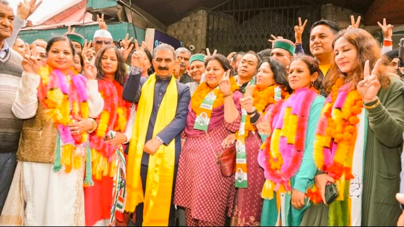 Shimla MC Election: नगर निगम शिमला पर कांग्रेस का राज, 24 वार्डों में फहराया जीत का परचम