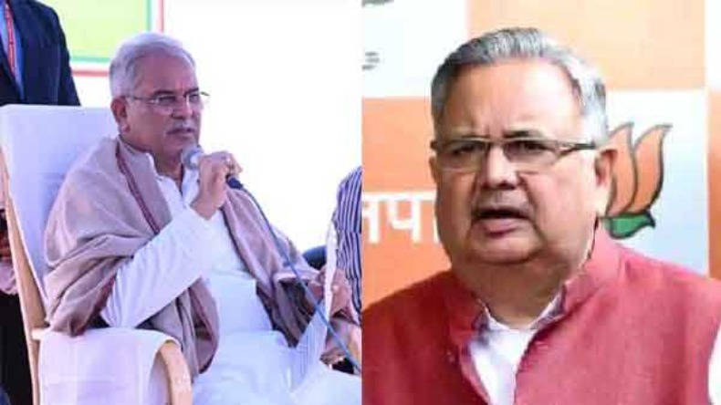 Chhattisgarh: सीएम बघेल ने बीजेपी नेता रमन सिंह के बयान पर कहा, धर्म नहीं विकास कार्यों पर मांगेंगे वोट