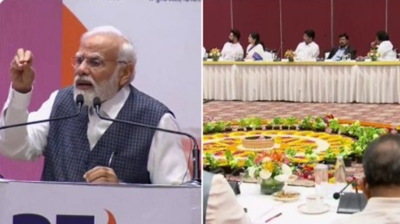 NDA Meeting: पीएम मोदी ने बताई एनडीए की नई परिभाषा, विपक्षी एकता को बताया भ्रष्टाचार का गठबंधन