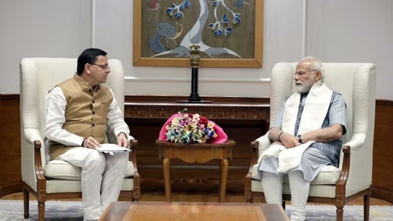 CM Dhami Delhi Visit: PM मोदी से मिले मुख्यमंत्री धामी, इन मुद्दों पर हुई चर्चा