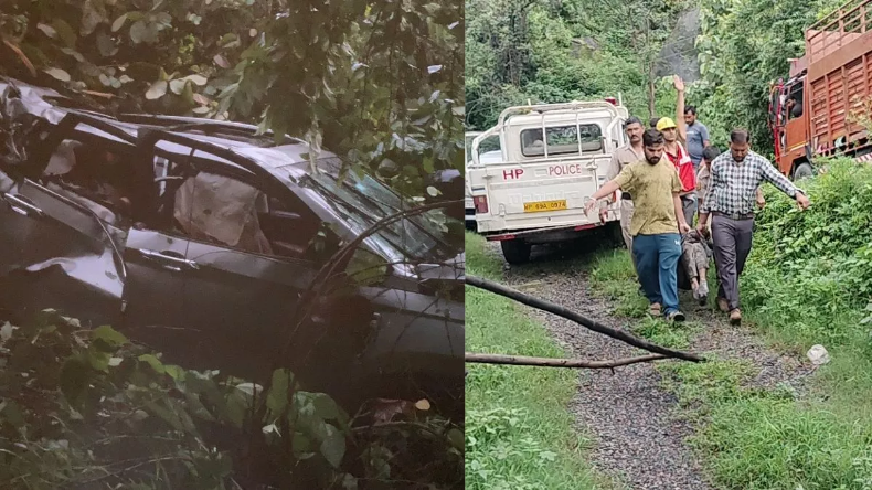 हिमाचल प्रदेश: स्‍वारघाट के पास 400 फीट गहरी खाई में गिरी कार, तीन लोगों की मौत