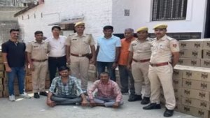 Rajasthan: चुनाव से पहले कोटा पुलिस अलर्ट, पकड़ी अंग्रेजी शराब की 540 पेटियां