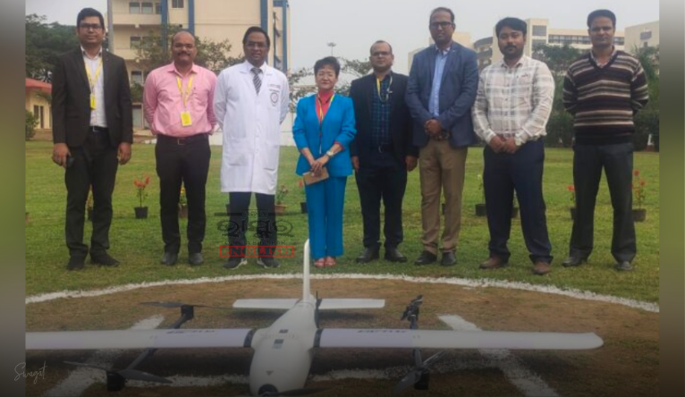 Blood Transportation From Drone: एम्स भुवनेश्वर का सफल परीक्षण, ड्रोन की मदद से 120 KM दूर पहुंचाया खून