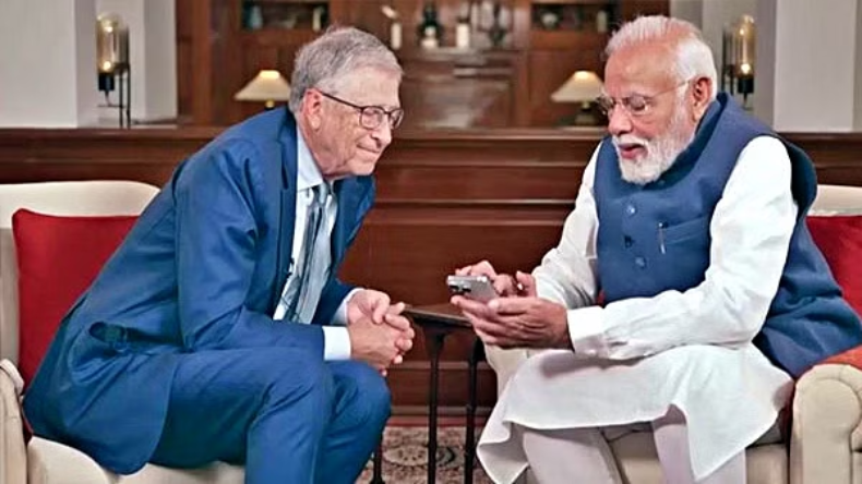 Narendra Modi Bill Gates: ‘बच्चा आई-AI दोनों बोलता है’, बिल गेट्स से बोले PM Modi