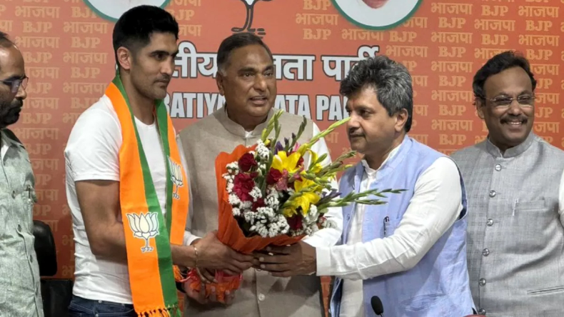 Vijender Singh Joins BJP