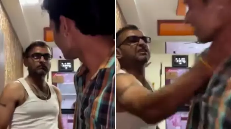 Viral Video: पापा को क्लीन शेव के साथ सरप्राइज देने चला बेटा, मिला जोरदार झटका