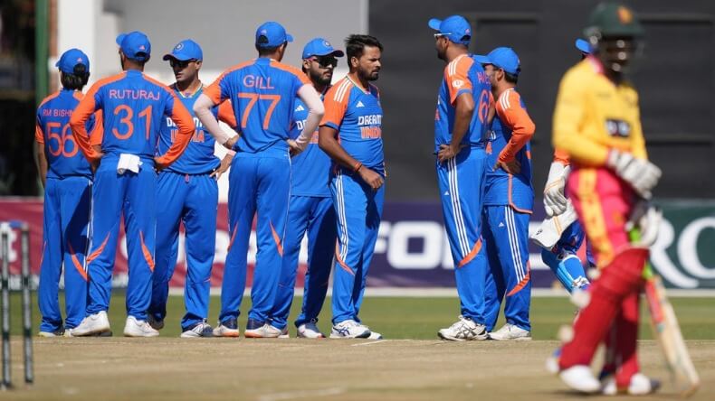 Ind vs Zim: युवा टीम इंडिया ने 5th T20I मैच में जिम्बॉब्वे को 42 रनों से हराया, 4-1 से सीरीज पर किया कब्जा