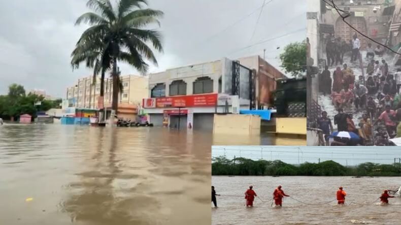 मौसम मिजाज : देवभूमि द्वारका हुई जलमग्न, किसानों को हुआ भारी नुकसान