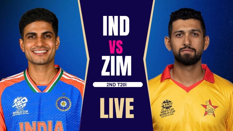 Ind vs Zim: भारत और जिम्बॉब्वे के बीच आज होगा  2nd T20I मुकाबला, दर्शक कैसे देखें