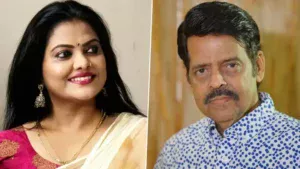 Actress Minu Muneer, Director and Actor Balachandra Menon (